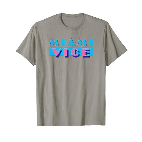 Tops - Miami Vice Logo T-Shirt